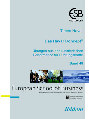 cover image of Das Havar Concept. Übungen aus der künstlerischen Performance  für Führungskräfte